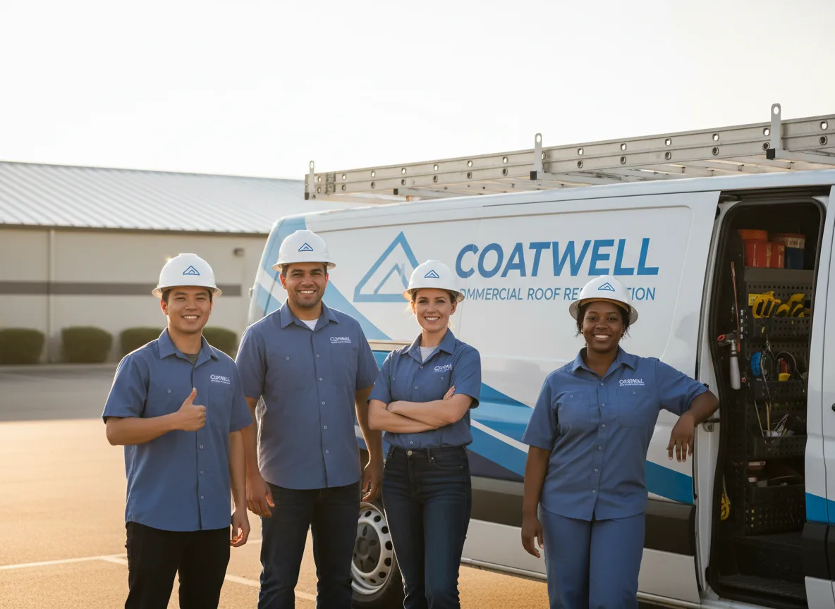Commercial roof coating company in Malta, IL
